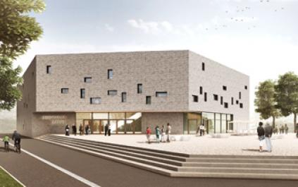 Stadthalle Lohr am Main Terrazzo Winkelstufen Preview