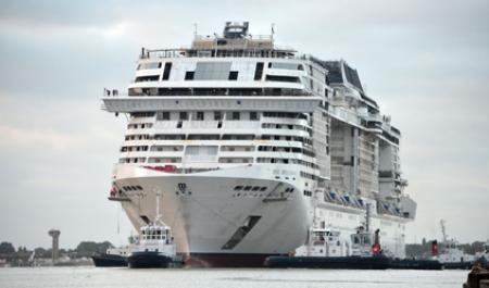 MSC Bellissima Dock