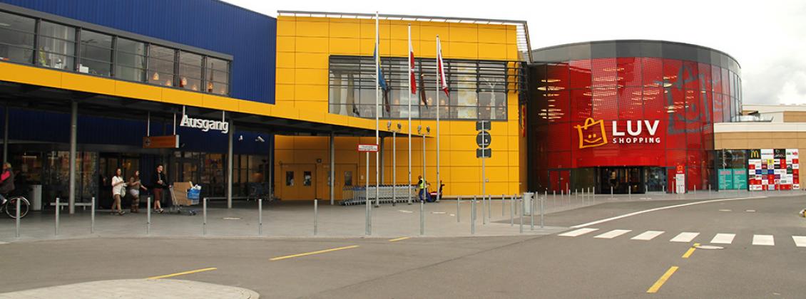 Ikea shoppingmall Tefrotex Terrazzo Zementestrich 